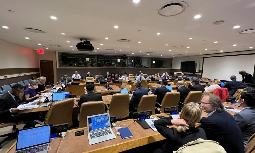 The First Plenary Meeting of the High-level Group of the Integrated Geospatial Information Framework was held in New York